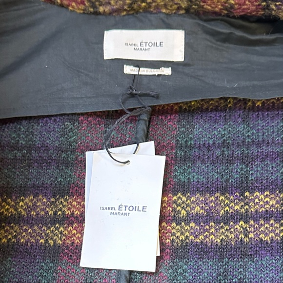 NWT Isabel Marant Leiko Wool Coat, Size 40 / US 8 - Picture 6 of 16